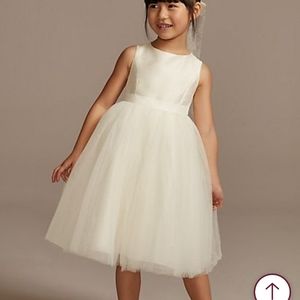 David's bridal flower girl dress